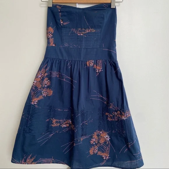 kimchi blue strapless floral dress Floral Corded Column Gown – Monique Lhuillier main image 1